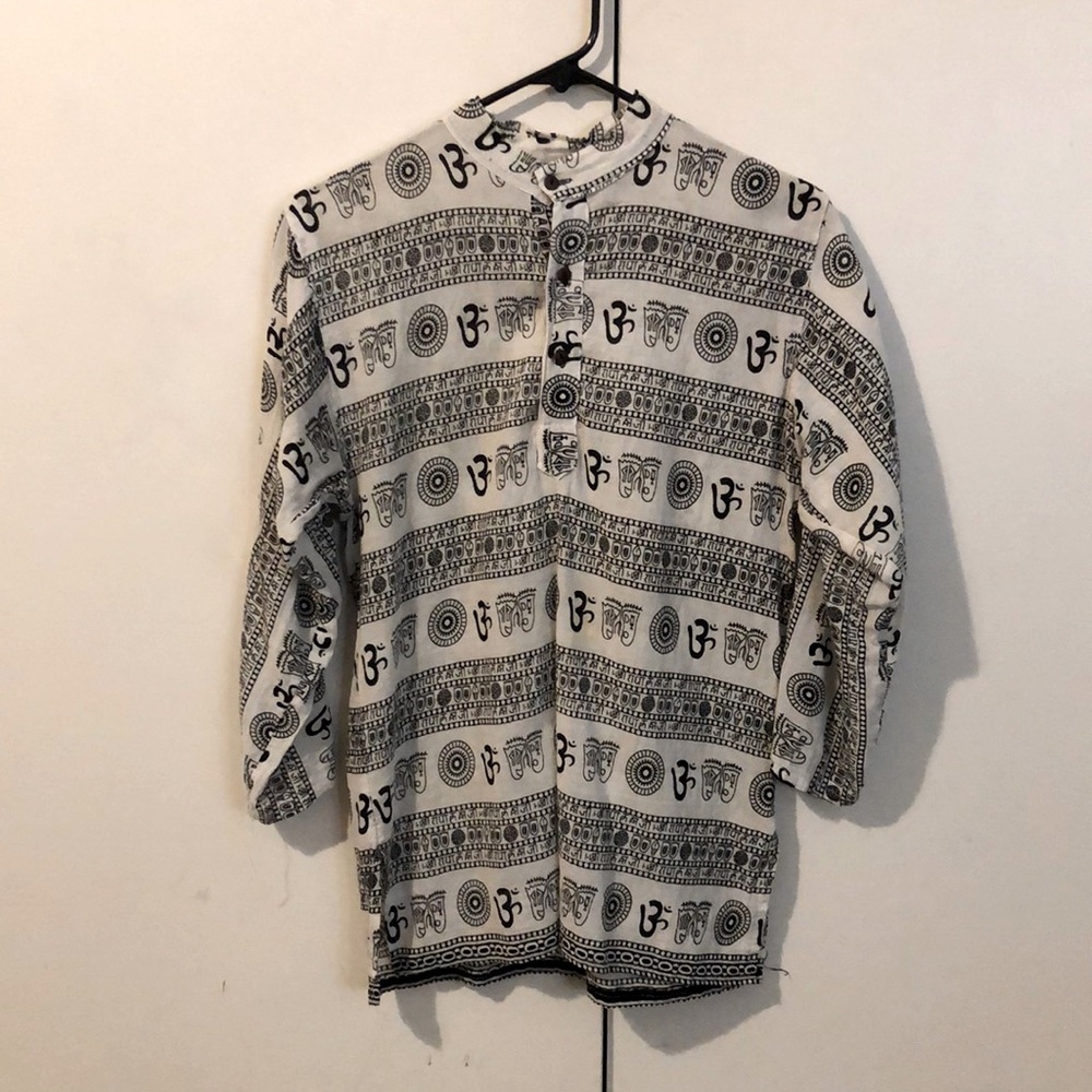 100% Cotton Long Sleeve OM Tee 🕉